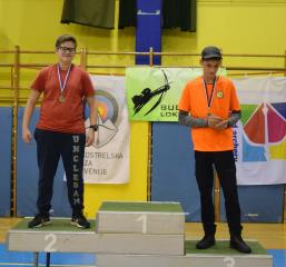 Primož Mekina (levo)